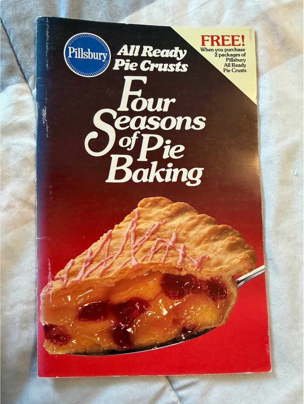 Four Seasons of Pie Baking Cookbook by Pillsbury